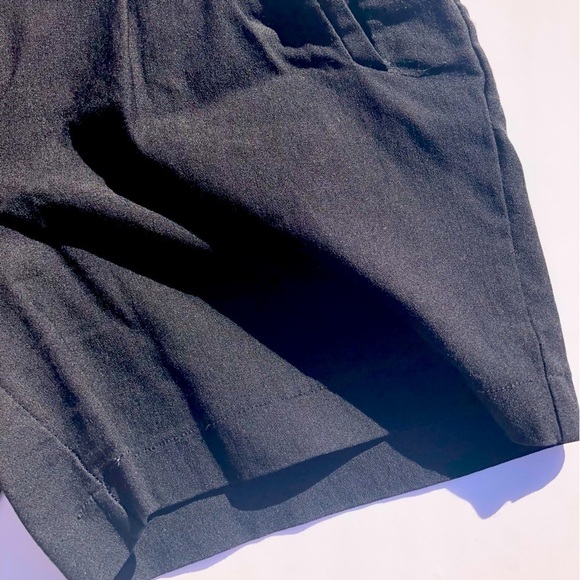 Black High Waisted Mini Shorts - Picture 6 of 9